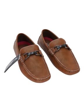 Aston Marc Mens Charter Driving Loafers Tan Size 9M